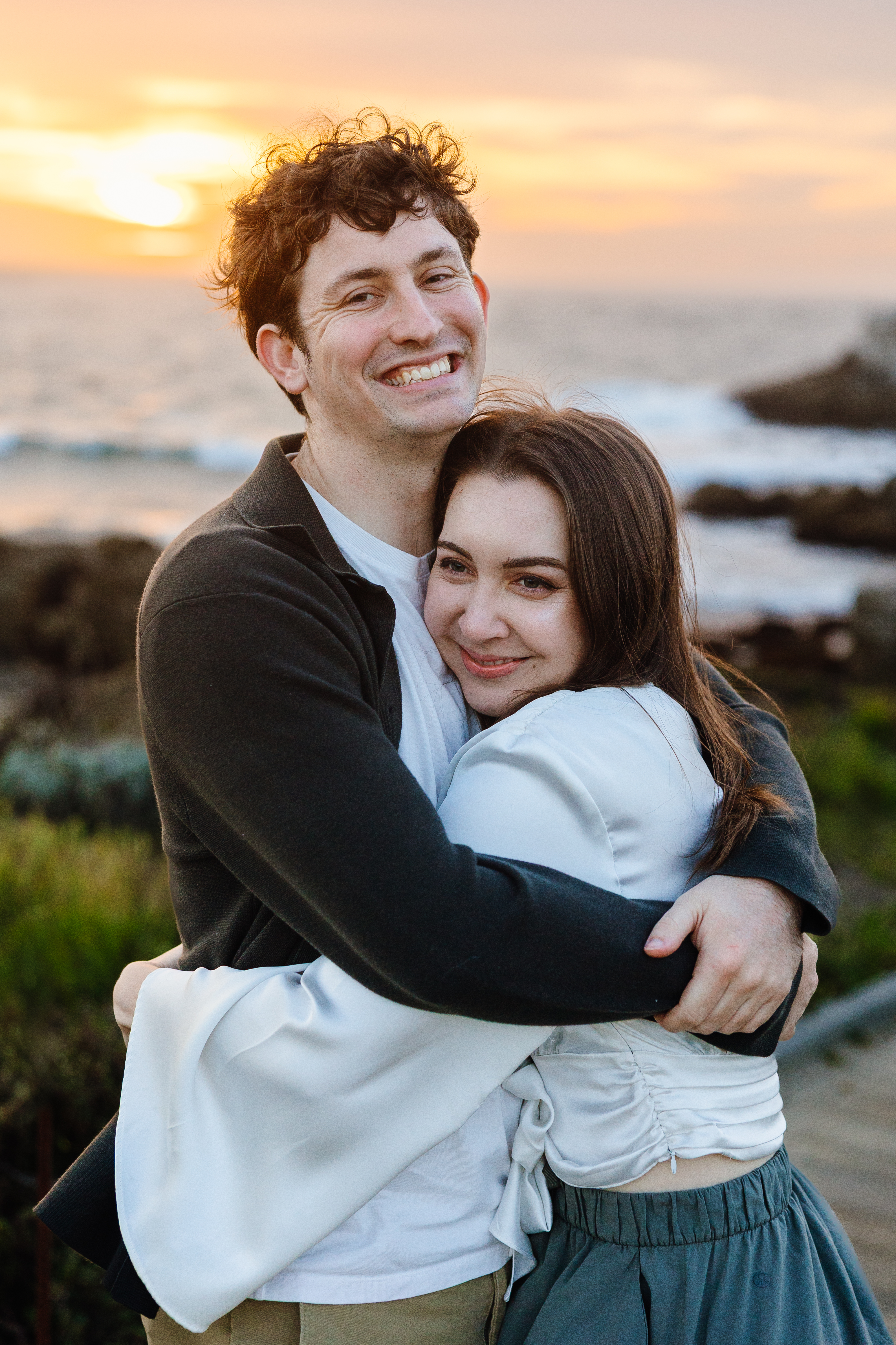 Jenna and Liam engagement photo